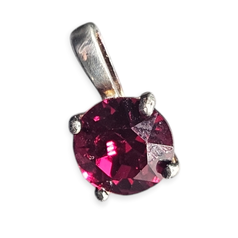 Swarovski Ruby Crystal Pendant